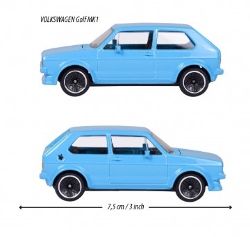 マジョレット 1/64 フォルクスワーゲン VW Golf MK1 ミニカー / コレクターズカード付画像