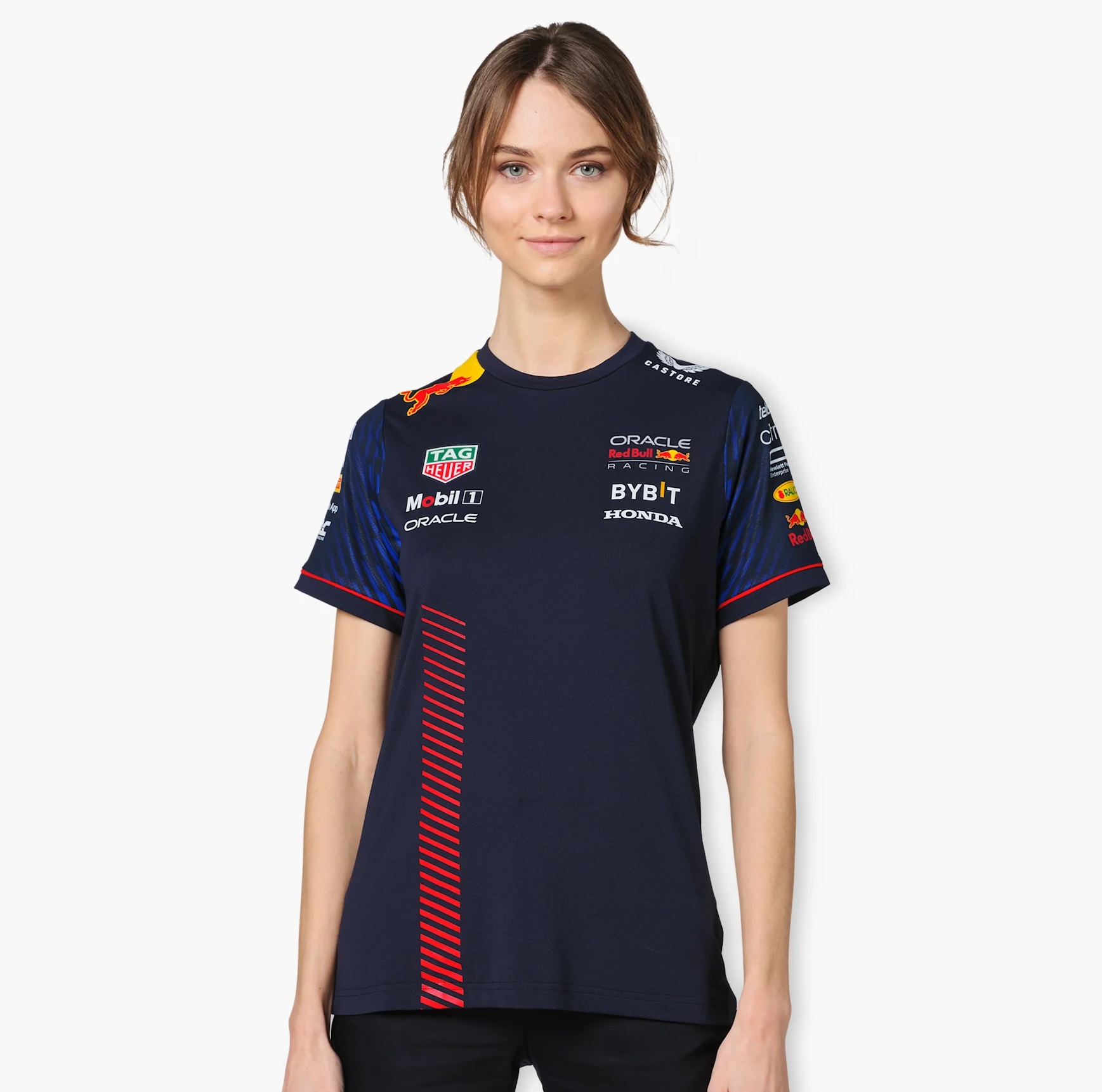 【レディース】 2023 オラクル レッドブル レーシング ホンダ チーム レプリカ Tシャツ画像