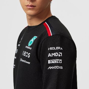 2023 メルセデス AMG ペトロナス チーム クルー スウェット 画像