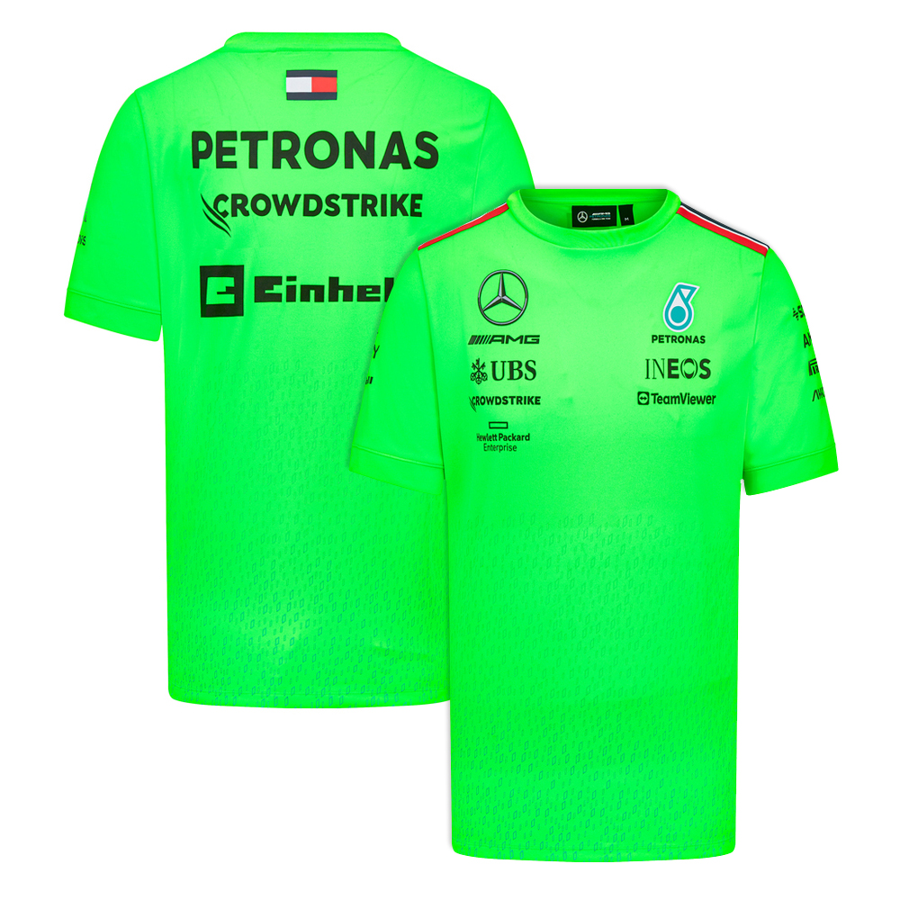 2023 メルセデス AMG ペトロナス チーム セットアップ Tシャツ