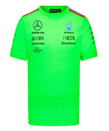 2023 メルセデス AMG ペトロナス チーム セットアップ Tシャツ / グリーン画像