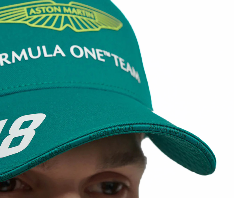 2023 アストンマーチン アラムコ コグニザント F1 チーム ランス ストロール ベースボール キャップ / グリーン画像