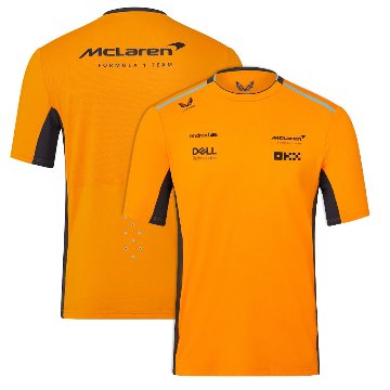 2023 マクラーレン F1 チーム セットアップ Tシャツ / オレンジ画像