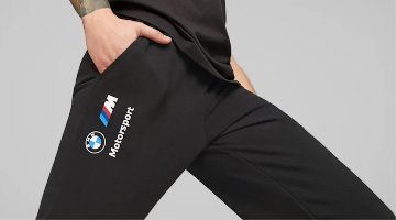 PUMA BMW M Motorsport ESS FT スウェットパンツ / ブラック画像