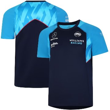 2023 ウィリアムズ レーシング チーム トレーニングジャージ Tシャツ画像