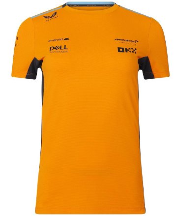 【レディース】 2023 マクラーレン F1 チーム セットアップ Tシャツ / オレンジ画像