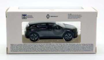 NOREV 1/64 ルノー メガーヌ E-Tech 100% エレクトリック 2022年 ミニカー シャドウ グレー / ブラック画像
