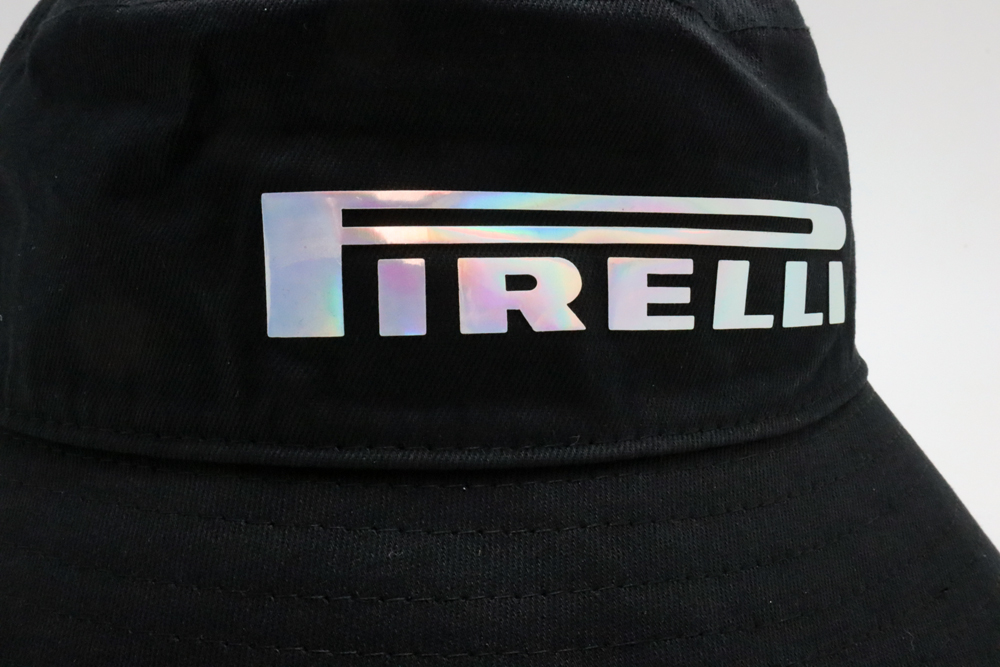 ピレリ Pirelli ホログラム バケットハット / ブラック画像