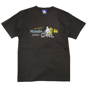 ミシュラン オフィシャル ツーリング Tシャツ / スミ色画像