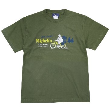 ミシュラン オフィシャル ツーリング Tシャツ / ライトオリーブ画像