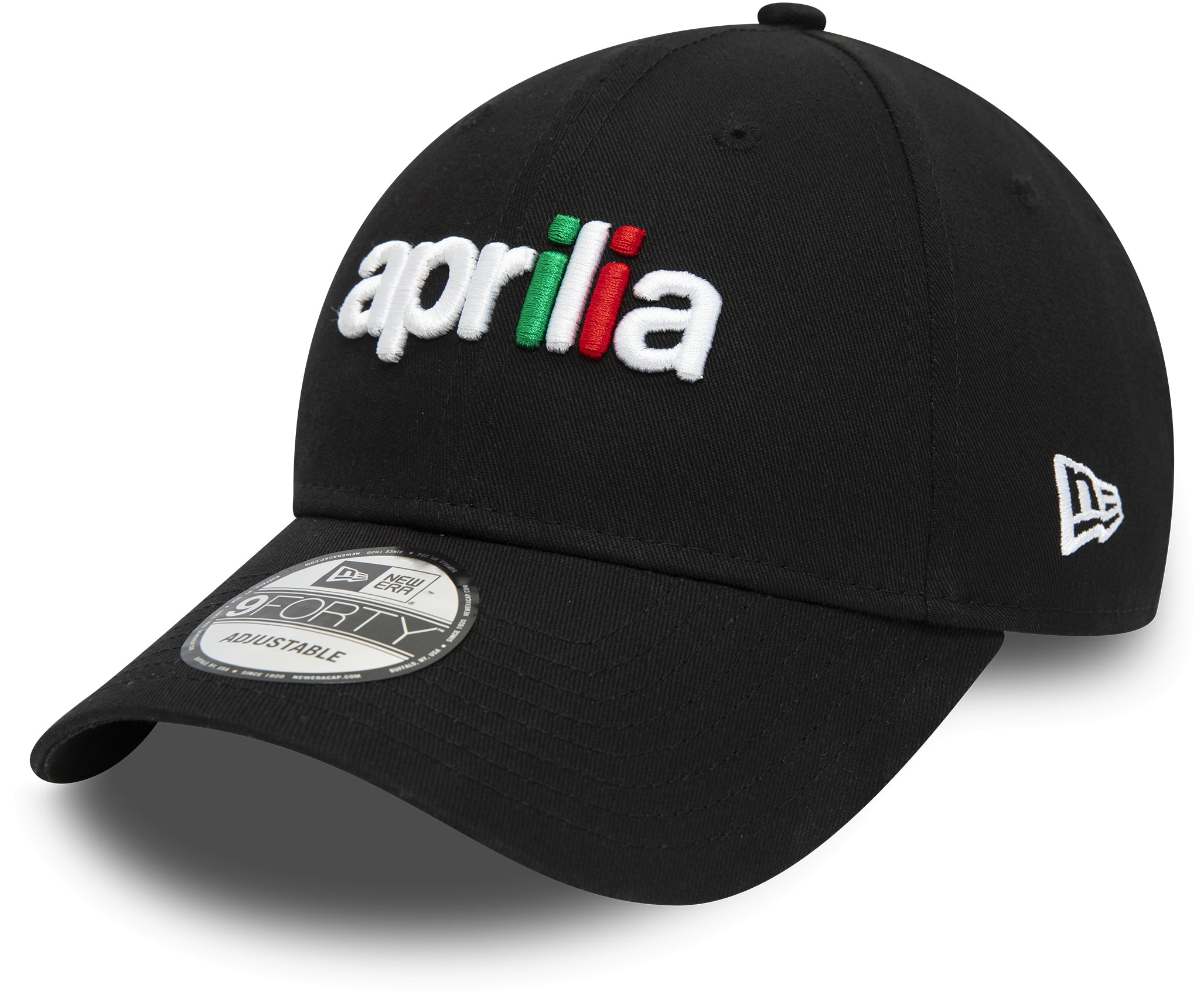 アプリリア Aprilia NewEra 9FORTY エッセンシャル ベースボール キャップ / ブラック画像