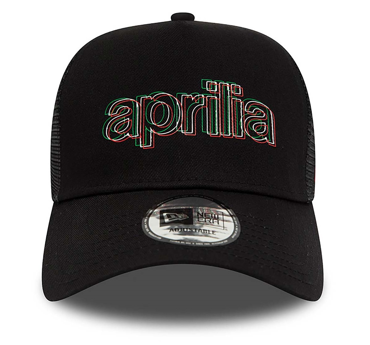 アプリリア Aprilia NewEra 9FORTY A FRAME エッセンシャル トラッカー メッシュ ベースボール キャップ / ブラック画像