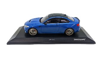 ミニチャンプス 1/18 BMW M2 CS 2020 モデルカー / ブルー メタリック