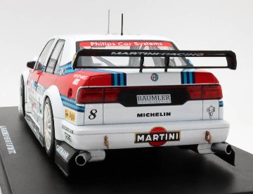 WERK83 1/18 アルファロメオ 155 V6 TI マルティニ レーシング N 8 DTM ITC 1995年 ニコラ ラリーニ モデルカー画像