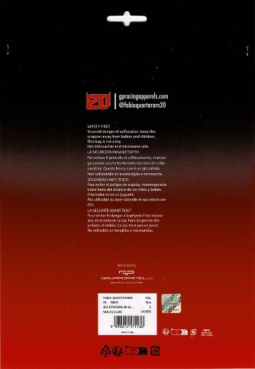 ファビオ クアルタラロ #20 エル・ディアブロ マルチカラー ステッカーセット画像
