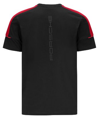 ポルシェ モータースポーツ ファンウェア ライフスタイル Tシャツ / ブラック画像