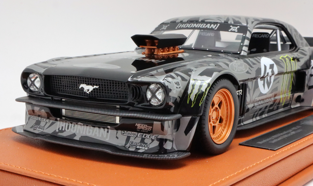 トップマルケス 1/18 フォード Ford マスタング ケン ブロック HOONIGAN 1965年 モデルカー / ケンブロック 追悼 限定再生産の画像