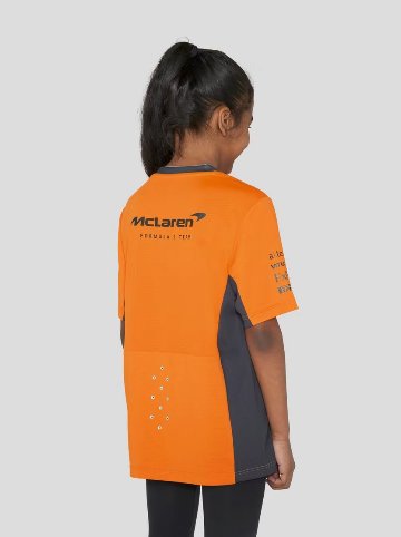 【キッズ用】　2023 マクラーレン F1 チーム セットアップ Tシャツ / オレンジ画像