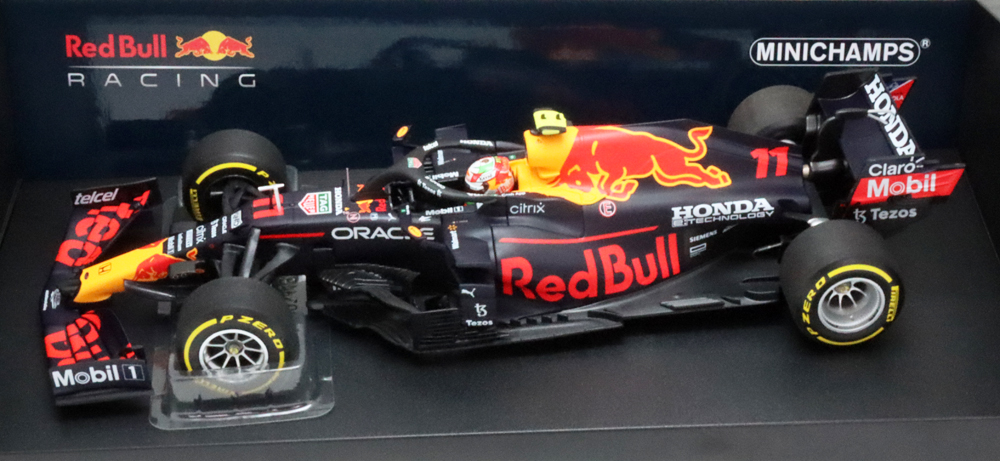 ミニチャンプス 1/18 レッドブル レーシング RB16B セルジオ ペレス 