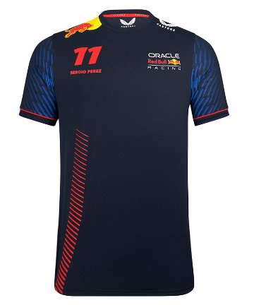 2023 オラクル レッドブル レーシング ホンダ レプリカ チーム セルジオ ペレス #11 Tシャツ画像