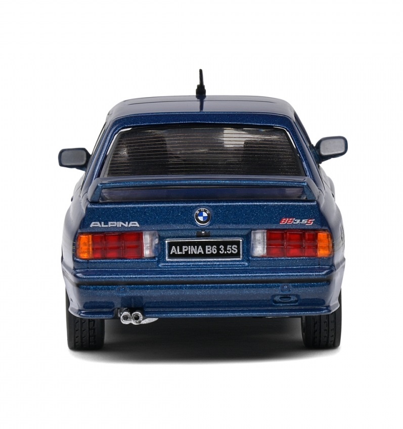 ソリッド 1/43 BMW アルピナ E30 B6 モデルカー / ブルー画像