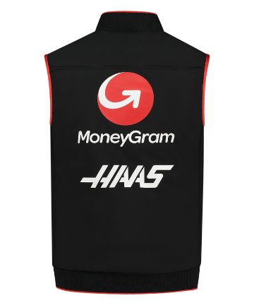 2023 マネーグラム ハース HAAS F1 チーム ライトウェイト ジレット画像