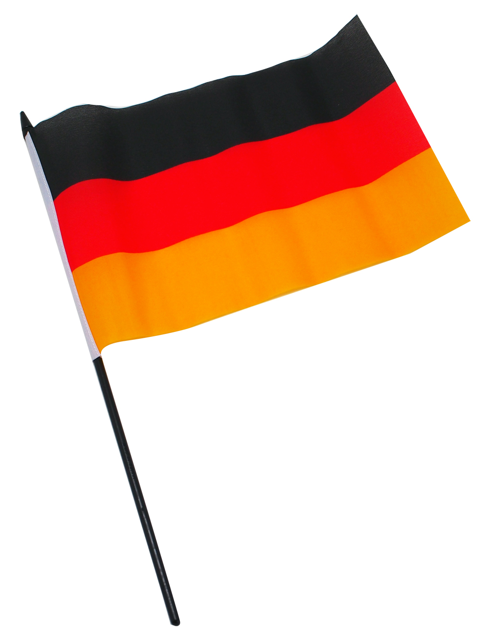 応援用 ハンディーフラッグ ドイツ 国旗 15x22.5cm画像