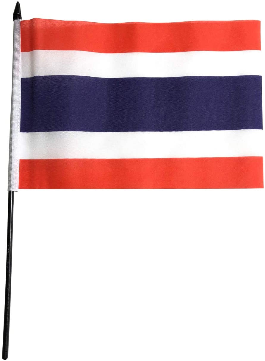 応援用 ハンディーフラッグ タイ国旗 15x22.5cm画像