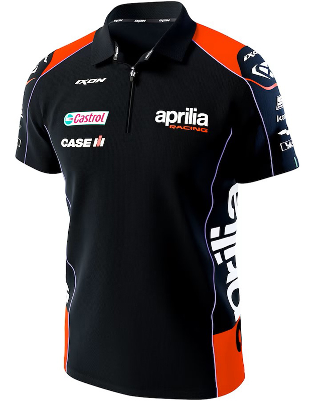 2023 アプリリア Aprilia レーシング チーム オフィシャル レプリカ ポロシャツ画像