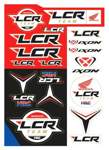 2023 LCR ホンダ レーシング チーム オフィシャル ステッカー セット画像