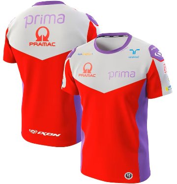 2023 プラマック レーシング チーム オフィシャル レプリカ Tシャツ画像