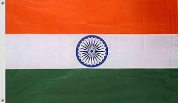 応援用フラッグ インド国旗 90cm×150cm画像