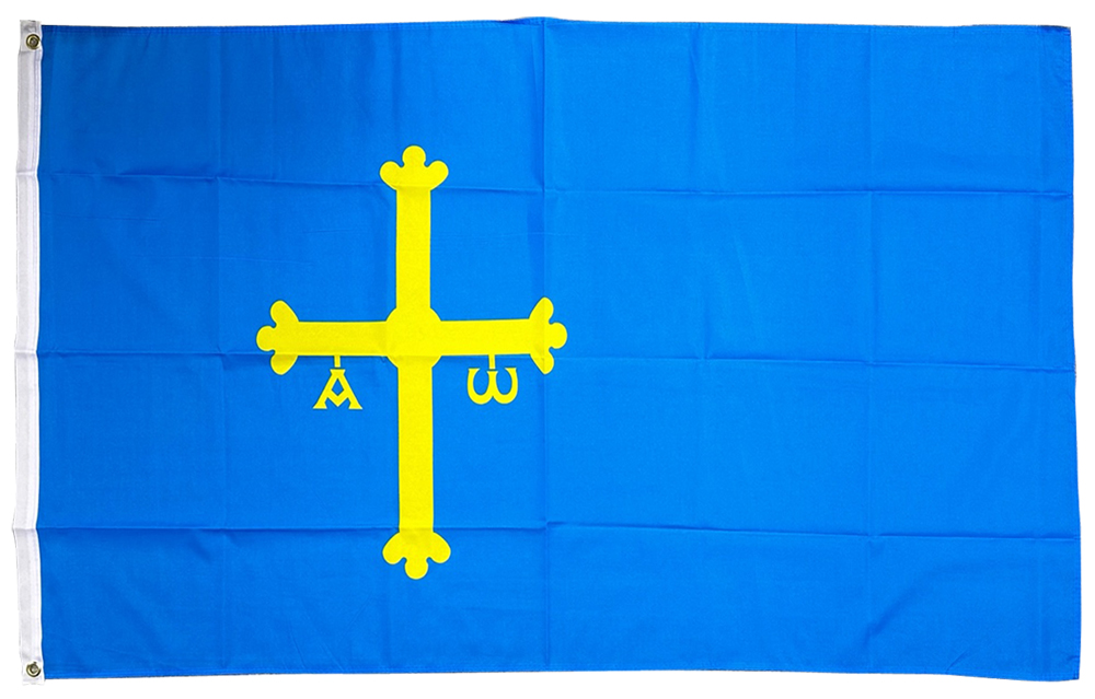 応援用フラッグ アストゥリアス州旗 90cm×150cm画像