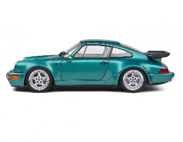 ソリド 1/18 ポルシェ Porsche 964 ターボ モデルカー / グリーン画像