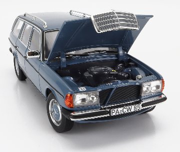 ノレブ 1/18 メルセデスベンツ MB 200 T 1980年 モデルカー / ブルー画像