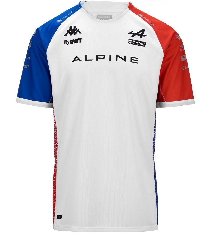2023 アルピーヌ F1 チーム フランスエディション Tシャツ / ホワイト画像
