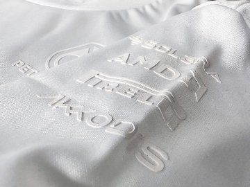 2023 メルセデス AMG ペトロナス チーム ステルス Tシャツ / ホワイト画像