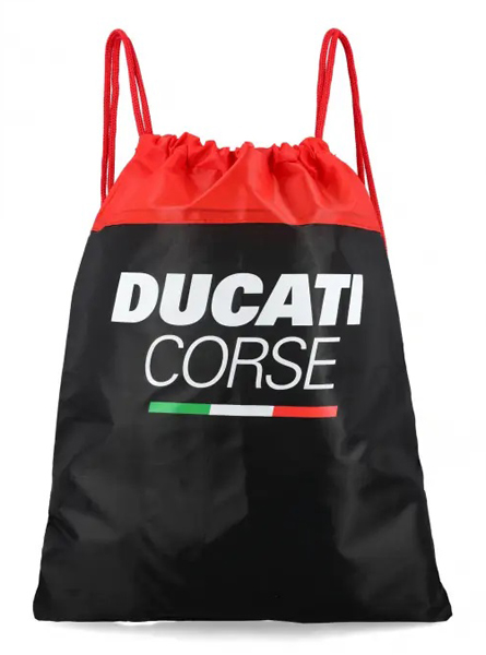 ドゥカティ DUCATI CORSE ロゴ ジムバッグ 画像