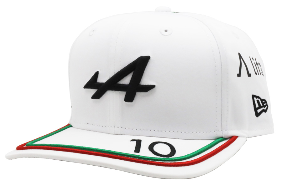 2023 アルピーヌ F1 チーム ピエール ガスリー モンツァ エディション NEW ERA 9FIFTY プレカーブ キャップ画像