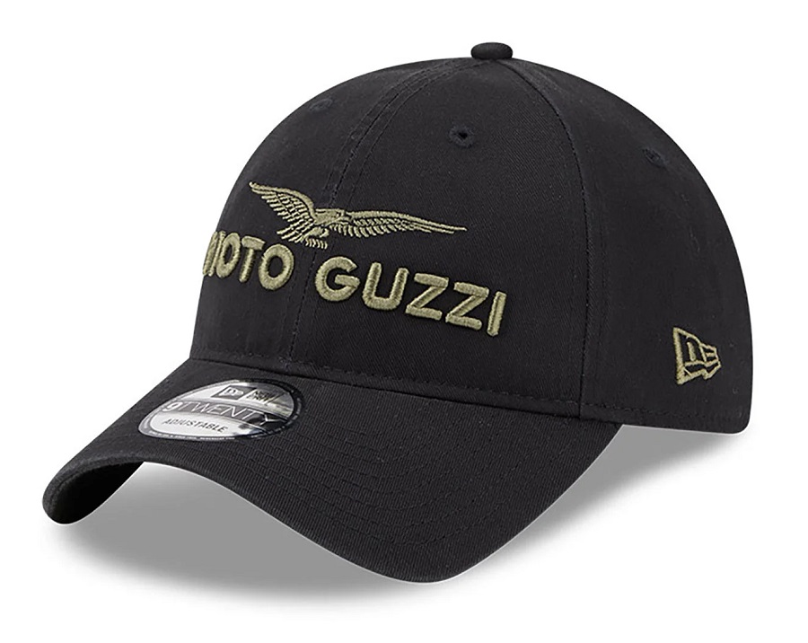 モト グッツィ Moto Guzzi NEW ERA 9TWENTY アジャスタブル キャップ / ブラック画像