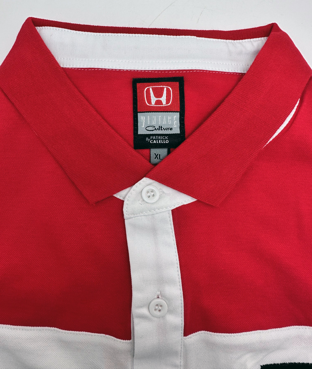 US限定 ホンダ HONDA ヴィンテージ F1 1983年 チーム ポロシャツ画像