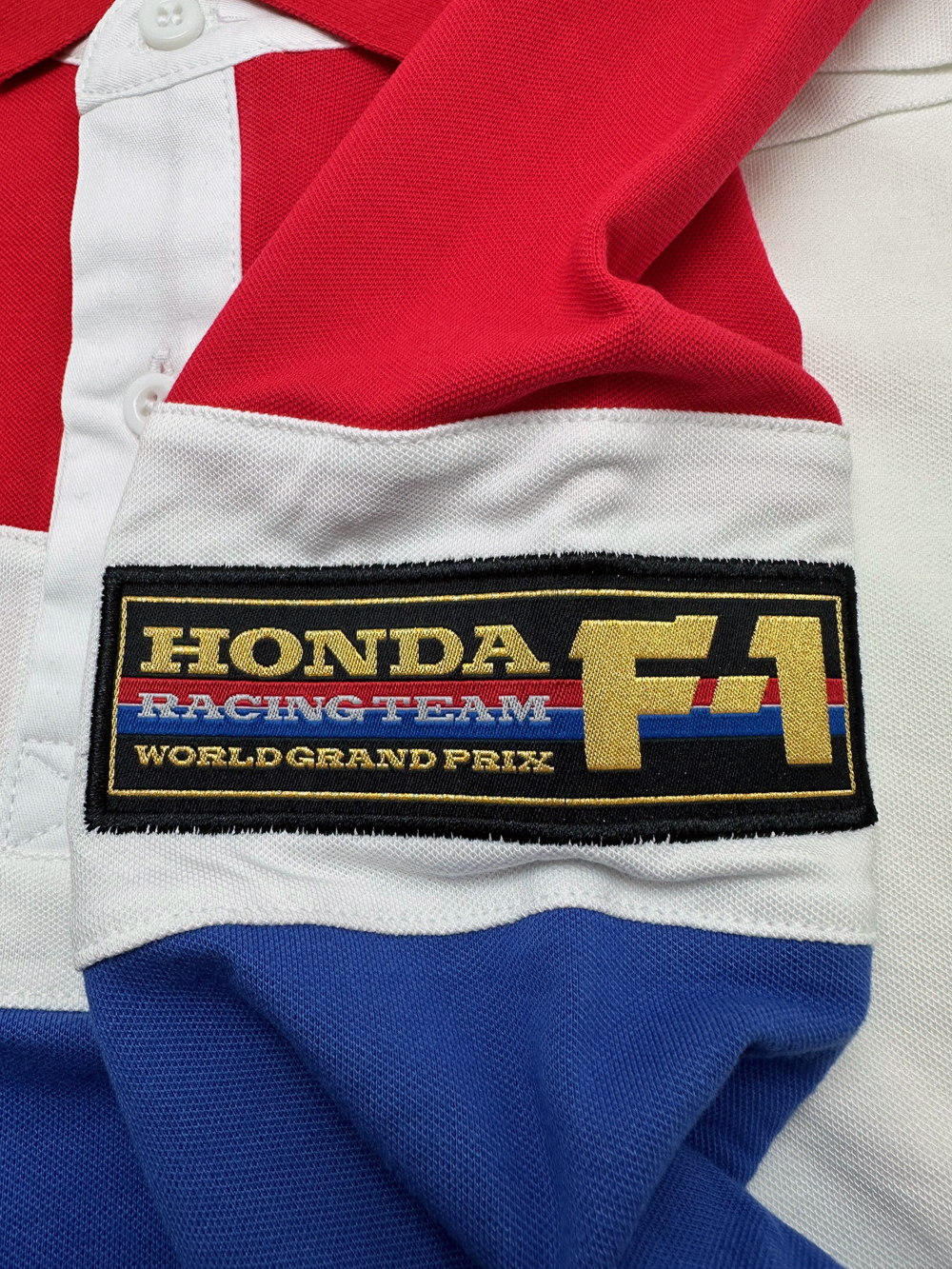 US限定 ホンダ HONDA ヴィンテージ F1 1983年 チーム ポロシャツ画像