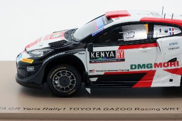 スパーク 1/43 TOYOTA GAZOO Racing GR WRT ヤリス ラリー1 2022 サファリ ラリー ケニア 4位 #1 セバスチャン・オジェ画像