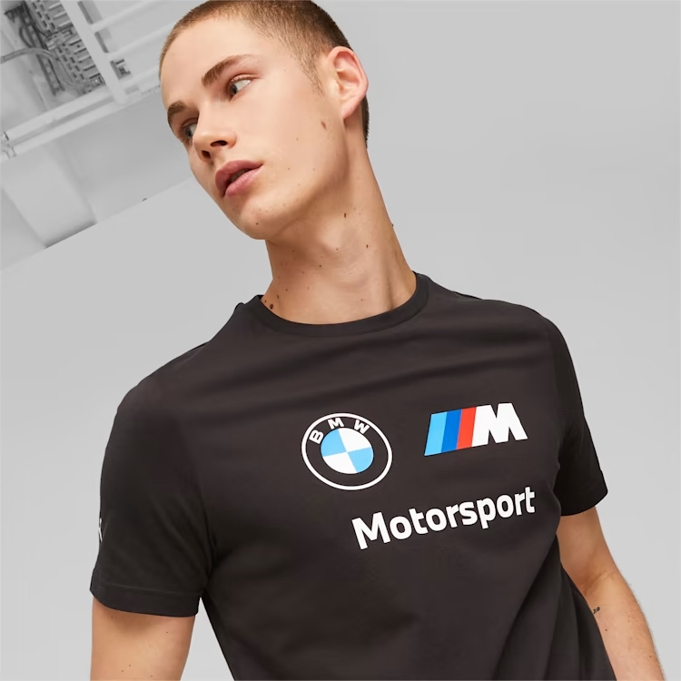 PUMA BMW M Motorsport ESS ロゴ Tシャツ / ブラック画像