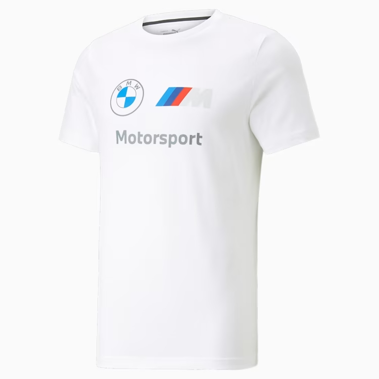 PUMA BMW M Motorsport ESS ロゴ Tシャツ / ホワイト画像