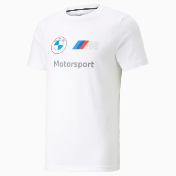 PUMA BMW M Motorsport ESS ロゴ Tシャツ / ホワイト画像