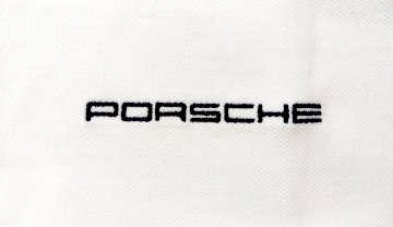 ポルシェ ドライバーズセレクション PORSCHE ロゴ ポロシャツ ホワイト画像