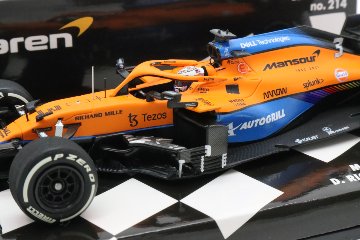 ミニチャンプス 1/43 マクラーレン F1 チーム MCL35M 2021年 フランスGP ダニエル リカルド モデルカー画像