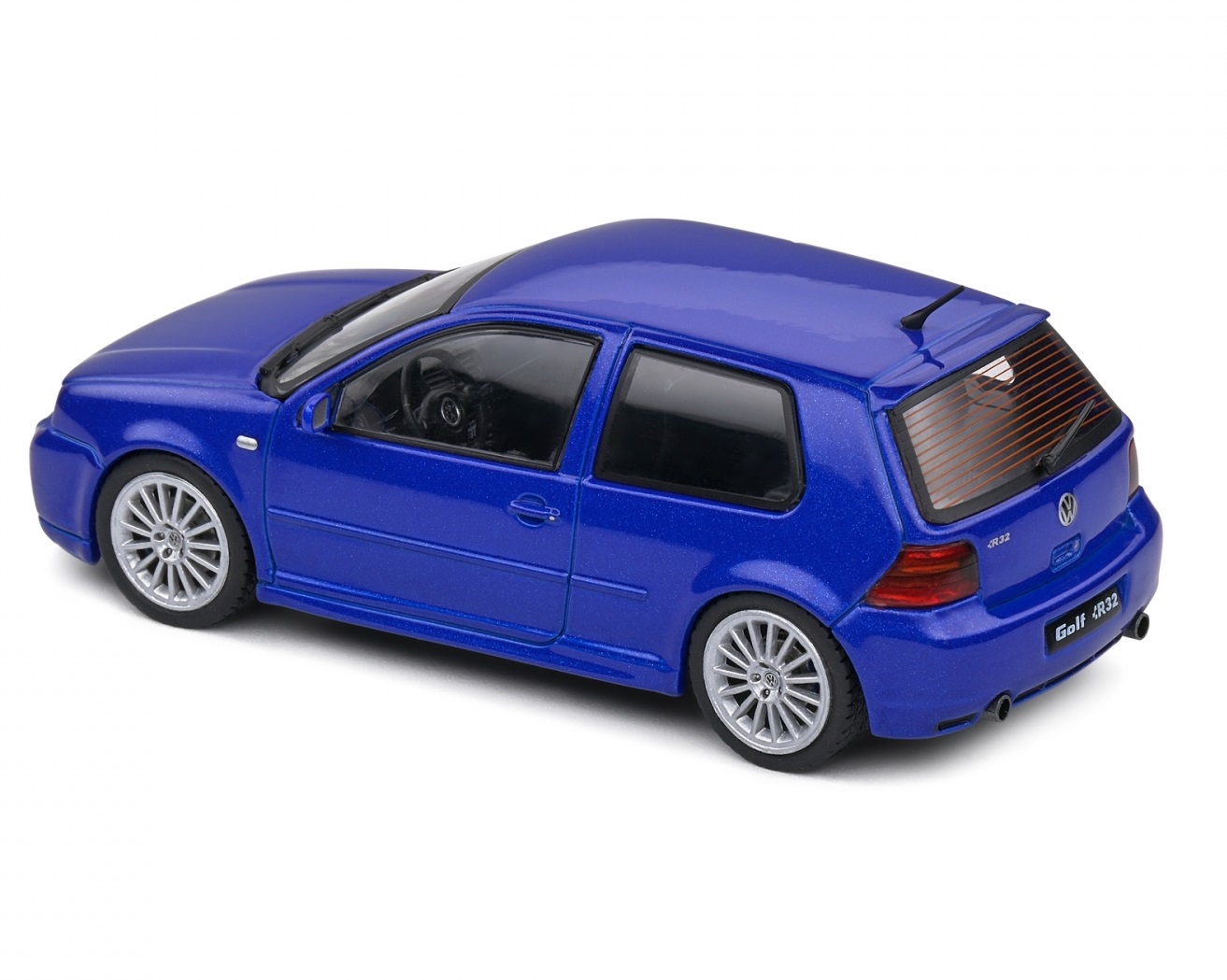ソリッド 1/43 フォルクスワーゲン VW Golf R32 2003年 モデルカー / ブルー画像