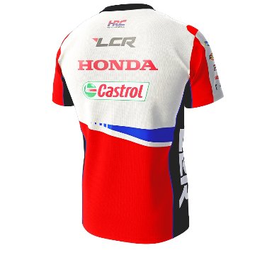 2023 LCR ホンダ レーシング チーム オフィシャル レプリカ Tシャツ画像